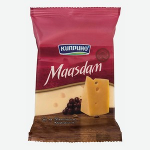 Сыр полутвердый Киприно Maasdam 50% БЗМЖ 250 г