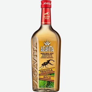 Напиток спиртной AGAVITA Текила Голд алк.38%, Франция, 0.7 L