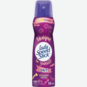Дезодорант Lady Speed Stick Unique спрей женский 150мл