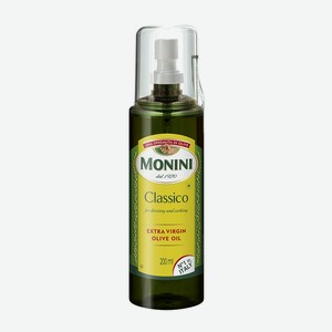 Масло оливковое Monini 100% 200мл пл/б спрей