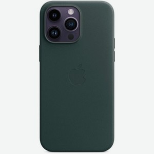 Чехол (клип-кейс) Apple Leather Case with MagSafe, для Apple iPhone 14 Pro Max, темно-зеленый [mppn3fe/a]