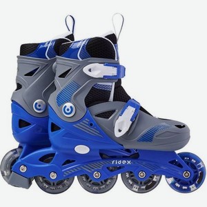 Роликовые коньки RIDEX Swipe, унисекс, размер 35-38, колеса 64мм, ABEC 3, синий/черный [ут-00021216]