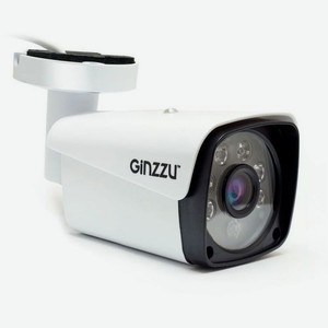 Камера видеонаблюдения аналоговая Ginzzu HIB-5303A, 3.6 мм, белый [бп-00001584]