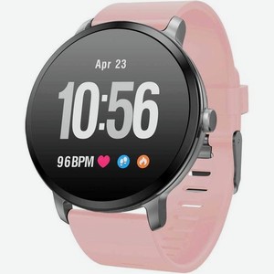 Смарт-часы JET Sport SW-1, 1.33 , серебристый / розовый [sw-1 pink]