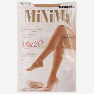 Подследники женские MINIMI MINI 20 - Caramello, Без дизайна, Универсальный