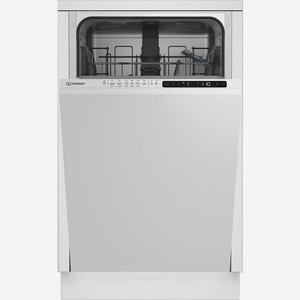 Встраиваемая посудомоечная машина Indesit DIS 1C67 E, узкая, ширина 44.8см, полновстраиваемая, загрузка 10 комплектов