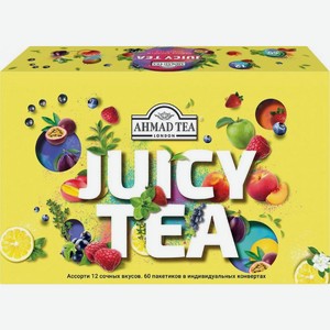 Подарочный набор Ahmad Tea Juicy Tea 60пак