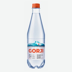 Вода минеральная Gorji газированная лечебно-столовая, 1 л, пластиковая бутылка