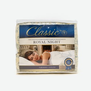 Одеяло Classic by T Royal Night шерстяное, 140 х 200см Россия
