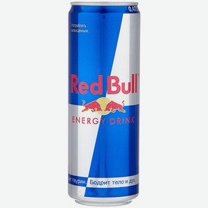 Энергетический напиток Red Bull, 0.473 л. металлическая банка