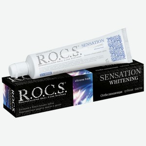 Зубная паста R.O.C.S. Сенсационное отбеливание, 60 мл