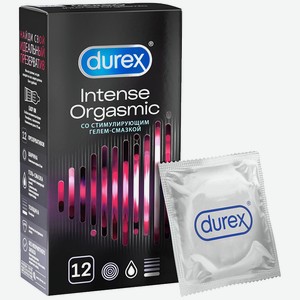Презервативы №12 Intense Orgasmic Durex, 0,054 кг