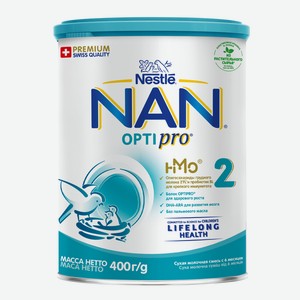 Сухая молочная смесь NAN 2 Optipro 0,4 кг