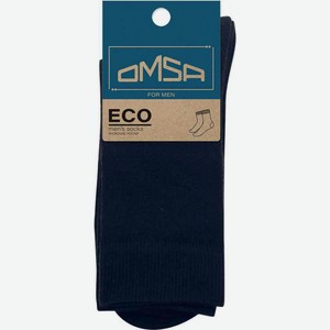 Носки мужские Omsa for Men Eco 401 цвет: blu/тёмно-синий, 45-47 р-р