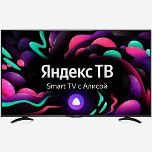 50  Телевизор YUNO ULX-50UTCS3234, 4K Ultra HD, черный, СМАРТ ТВ, Яндекс.ТВ