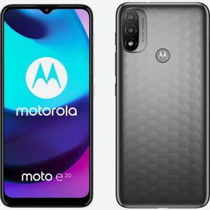Смартфон Motorola Moto e20 2/32Gb, XT2155-6, серый