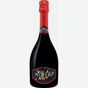 Игристое вино красное сладкое Casa Vinicola Costanza,  Mio Angelo  Rosso, безалкогольное 0,75 л