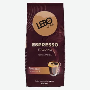 Кофе зерновой Lebo Espresso Italiano 1000г