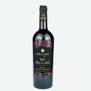 Вино Solouna Nero d Avola DOC Noto 14% красное сух 0.75л Италия Ното