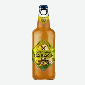 Пивной напиток Garage Hard Californian Pear 4,6% 0,4л. стеклянная бутылка Россия