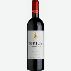 Вино Sichel Sirius Maison белое сухое 12% 0.75л Франция Бордо