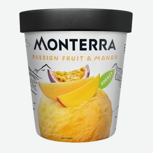 Сорбет манго-маракуйя Монтерра 0,3 кг