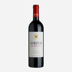 Вино Maison Sichel Sirius красное сухое 13.5% 0.75л Франция Бордо
