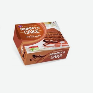 Торт <Mummy s cake> со вкусом шоколада 310г Россия
