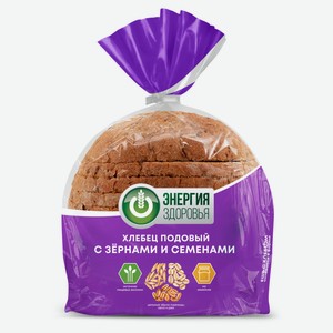 Хлебец «Хлебный Дом» Зерновой подовой на закваске, 300 г