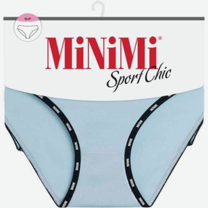 Трусы-слипы женские MiNiMi Sport Chic MS221 цвет: celeste/светло-голубой, 48 р-р
