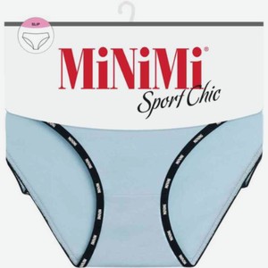 Трусы-слипы женские MiNiMi Sport Chic MS221 цвет: celeste/светло-голубой, 46 р-р