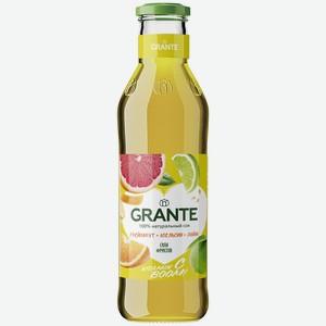 Сок Grante грейпруфрут апельсин лайм восстановленный Азербайджан 0.75л