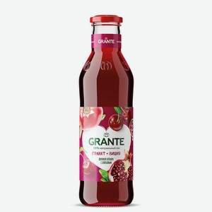 Сок Grante гранатово-вишневый прямого отжима Азербайджан 0.75л