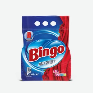 Стиральный порошок Bingo matic eco all colors 1,35 кг