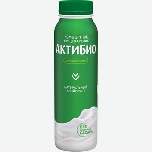 БЗМЖ Биойогурт питьевой Актибио 1,8% 260г