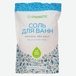 Соль д/ванн Synergetic relax and skin tone 1000г