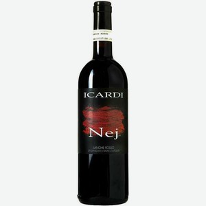 Вино Icardi Nej Langhe Rosso красное сухое 13.5% 0.75л Италия Пьемонт