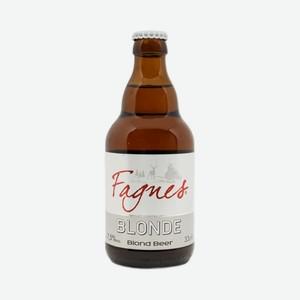 Пиво Fagnes Blond светлое фильтр. 7.5% ст/б 0.33л Бельгия