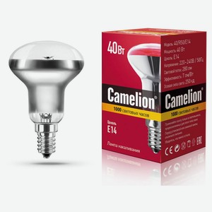 Лампа накаливания Camelion MIC 40/R50/E14