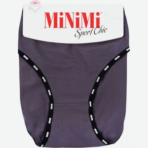Трусы-слипы женские MiNiMi Sport Chic MS221 цвет: grigio/серый, 46 р-р