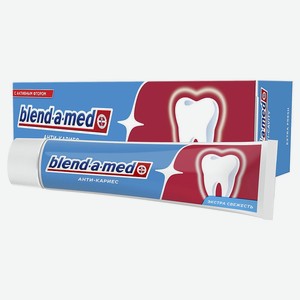 Паста зубная Анти Кариес Свежесть BLEND-A-MED, 0,1 кг
