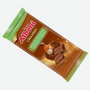 Шоколад  Альбени  карамель и фундук 85г УлькерLKER