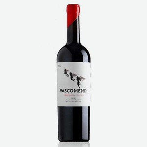 Вино Vascomendi красное сухое 14.5% 0.75л Испания Риоха