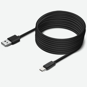 Кабель BORASCO USB Type-C (m) - USB (m), 3м, 2A, черный [37935]