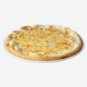 Пицца АШАН Четыре сыра, 1 кусок