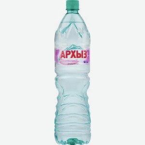 Вода минеральная Архыз негазированная, 1.5 л, пластиковая бутылка