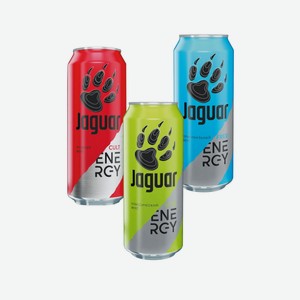 Напиток Jaguar Энергетический В Ассортименте 0,45л