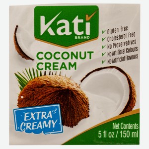 Сливки кокосовые Kati 24% 150 мл Tetra Pak