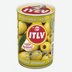 Оливки ITLV без косточки, 314мл
