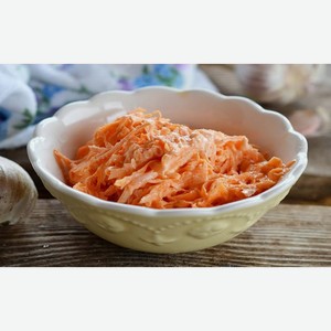 Салат из моркови с чесноком СОБСТВЕННОЕ ПРОИЗВОДСТВО 100г